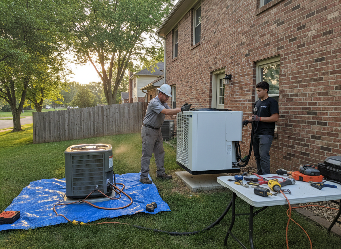 AC Replacement in Downtown Columbus